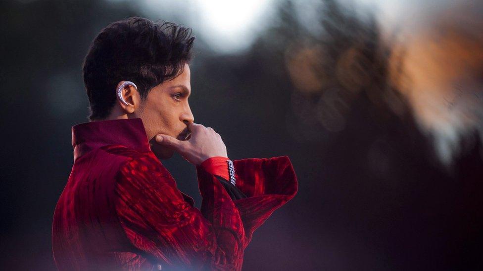 US musician Prince in 2011