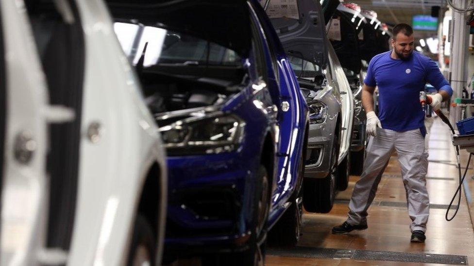 VW production line