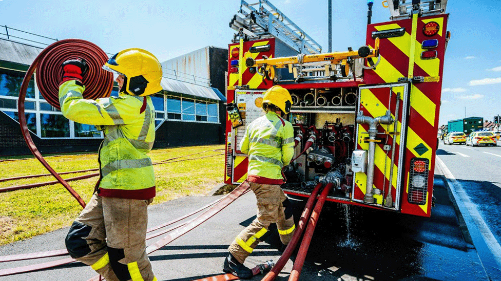 Fire at bakery in Northwich