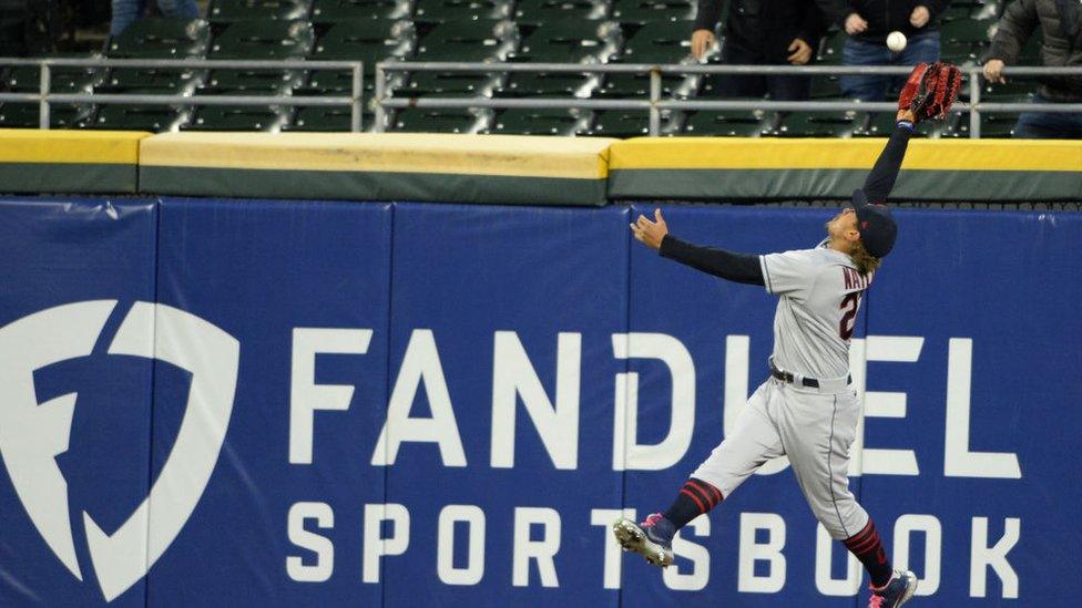 Image from Cleveland Indians versus Chicago White Sox game