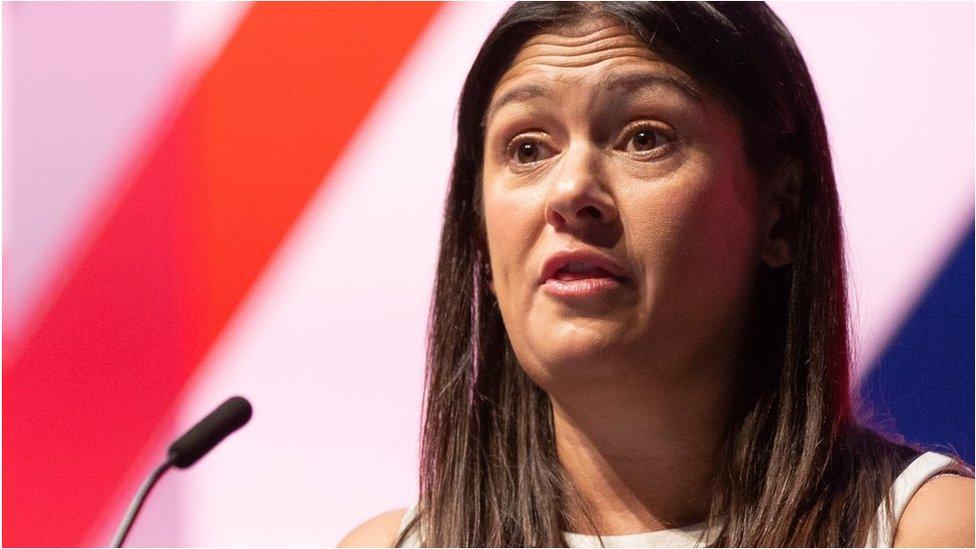 Lisa Nandy at Labour Party conference