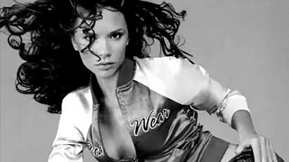 Victoria Beckham's album cover from 2003