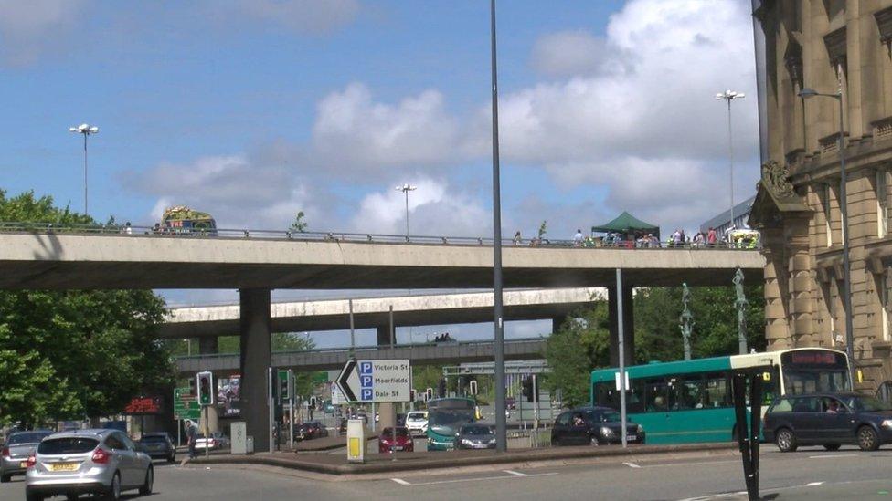 Liverpool flyover