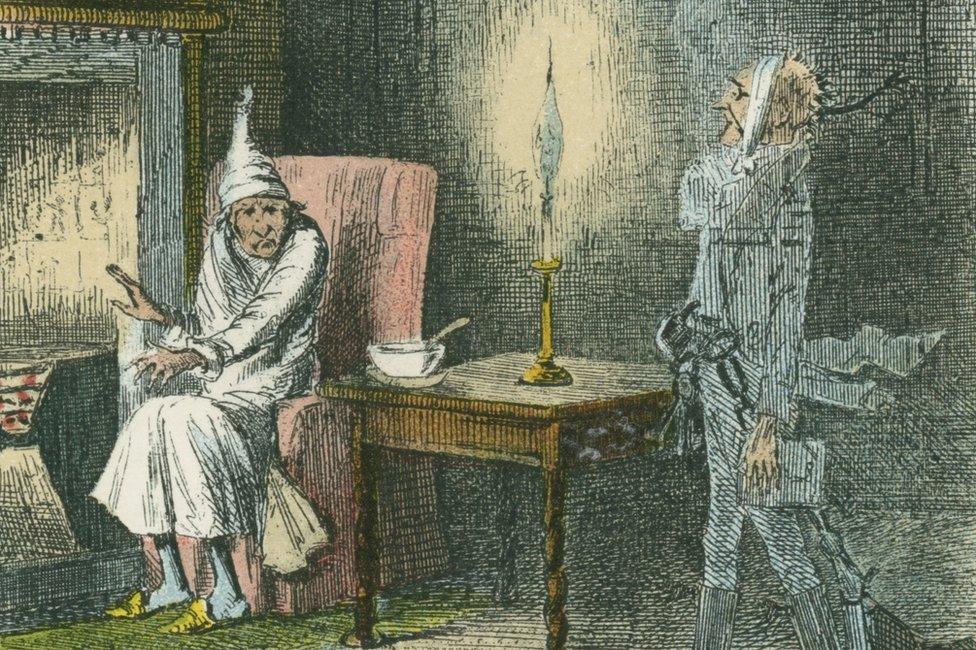 Vignette from 'A Christmas Carol' by Charles Dickens