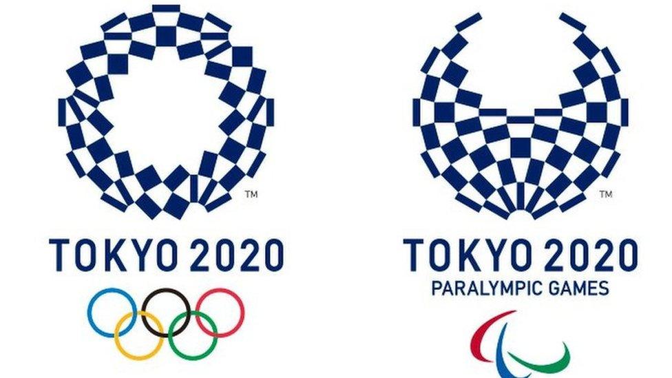 Tokyo 2020 Olympic and Paralympic logos