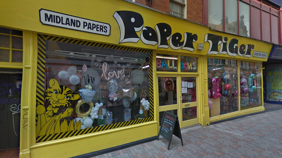 Paper Tiger shopfront