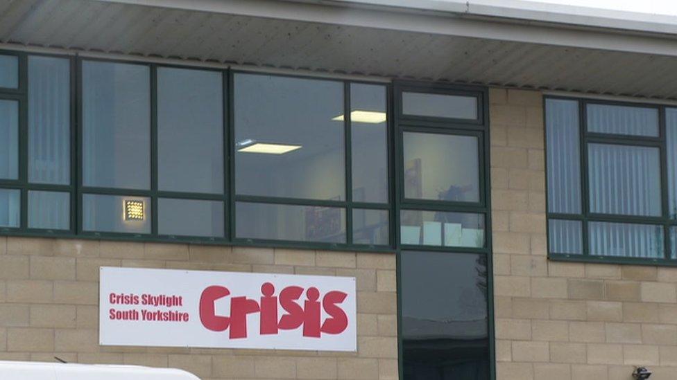 Crisis Skylight centre in South Yorkshire