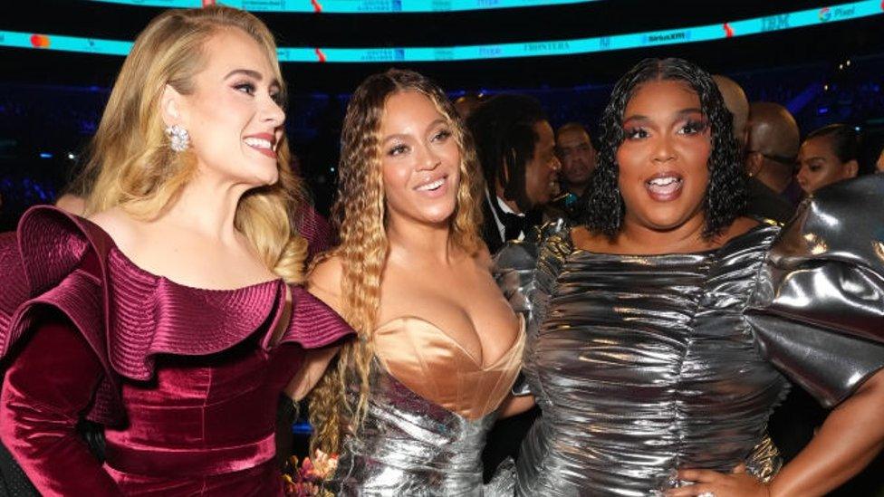 Adele, ǲԳé and Lizzo.