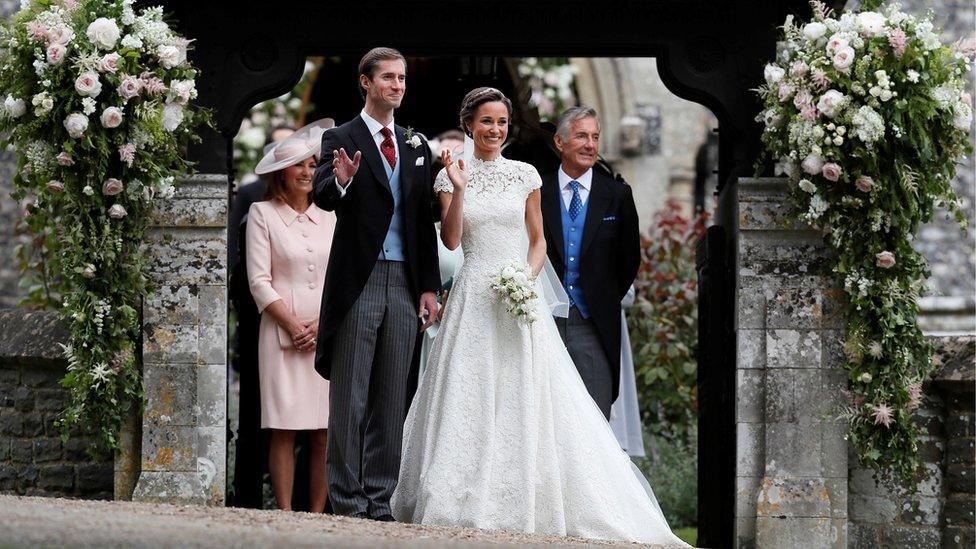 Pippa Middleton and James Matthews