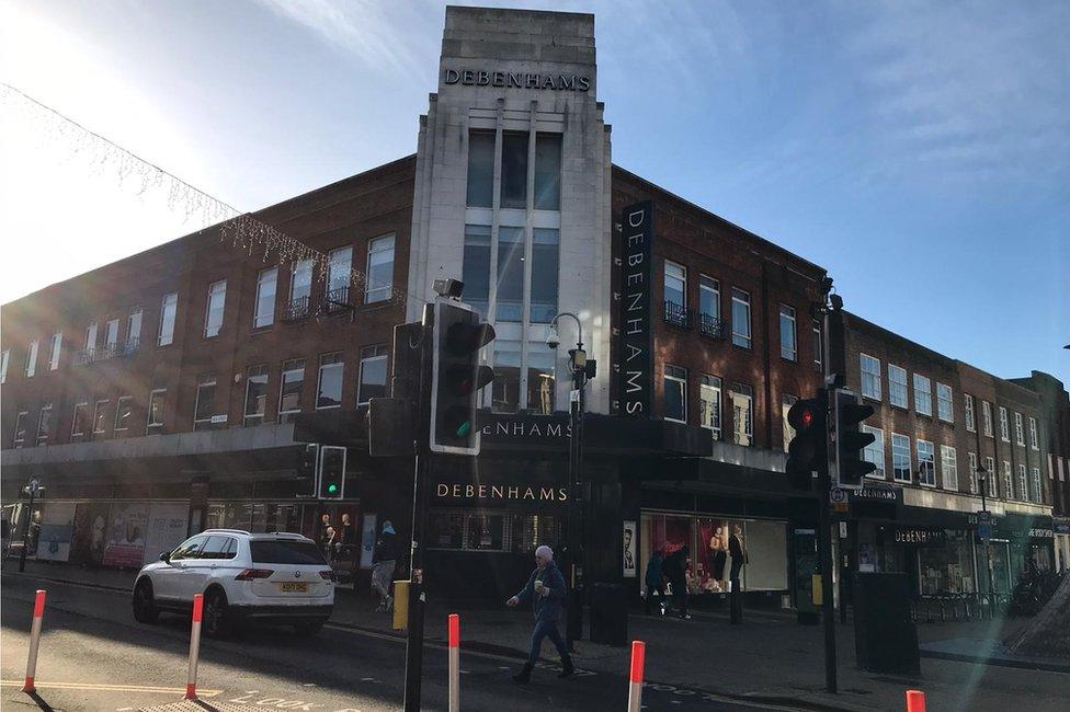 Debenhams in Bedford