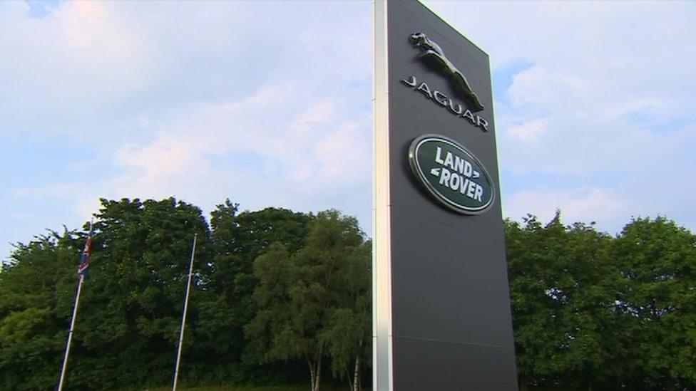 JLR sign in Solihull