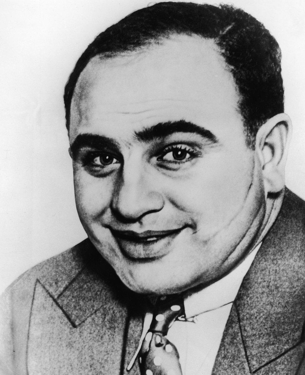 American mobster Al Capone