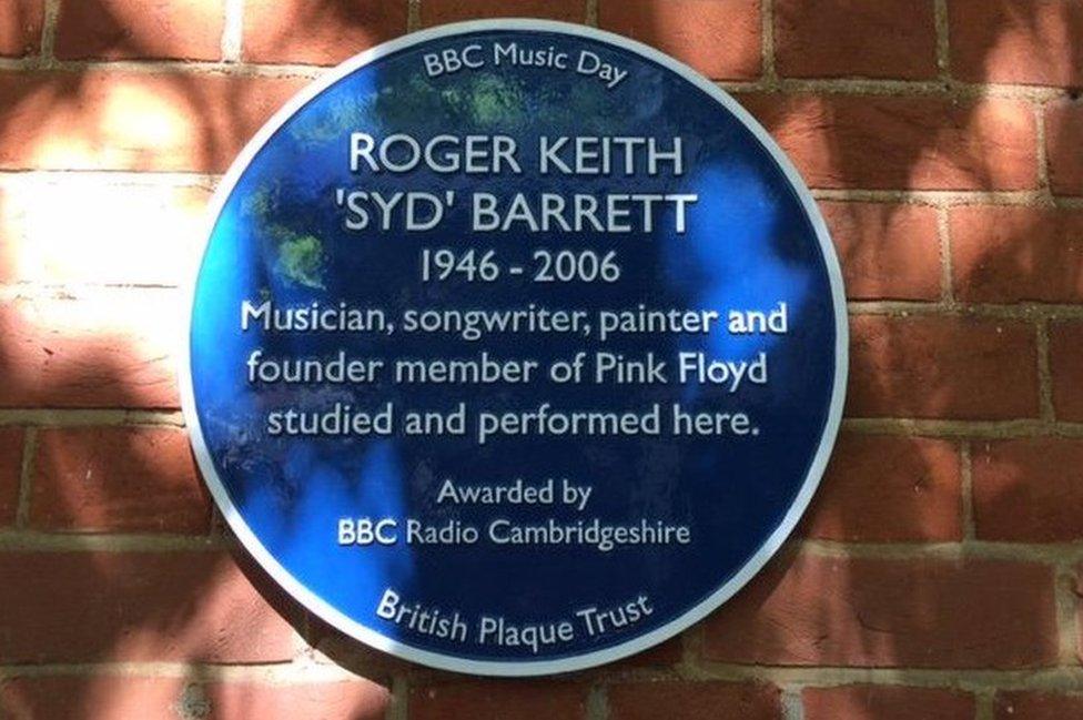 blue plaque