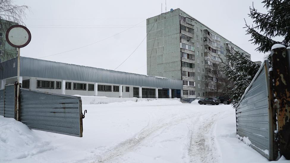 Police department in Omsk