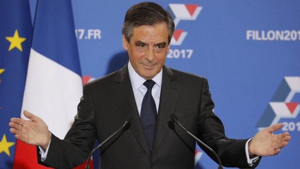 Francois Fillon in Paris. Photo: 27 November 2016