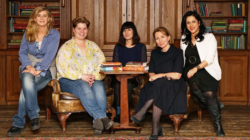 The judges of the Women's Prize for Fiction