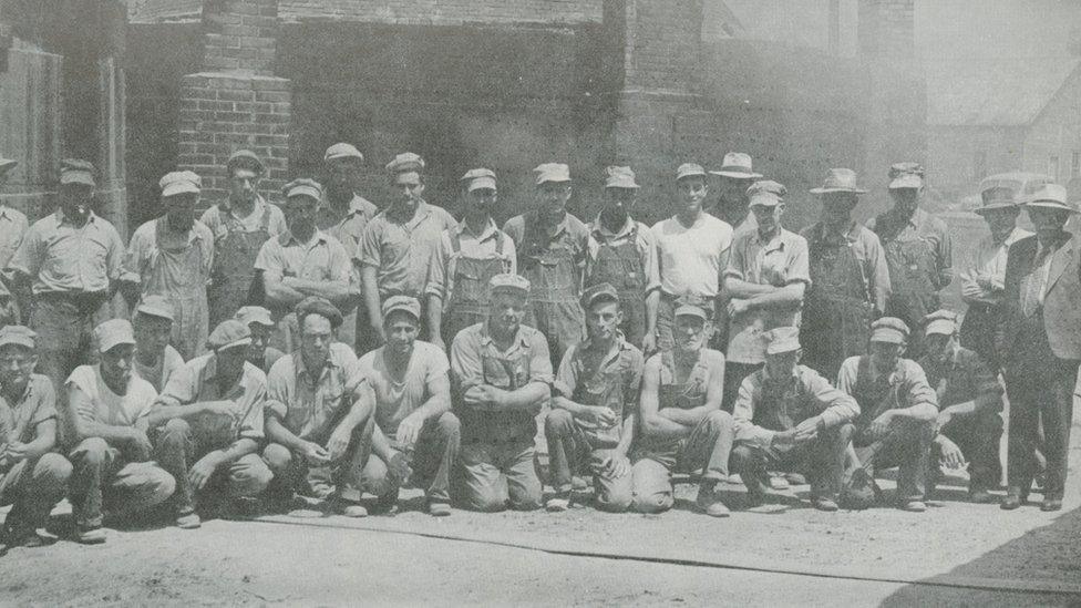 Members of the The Ohio Fire Brick Co