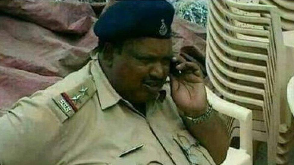 Inspector Daulatram Jogawat said he put on weight because of medical complications