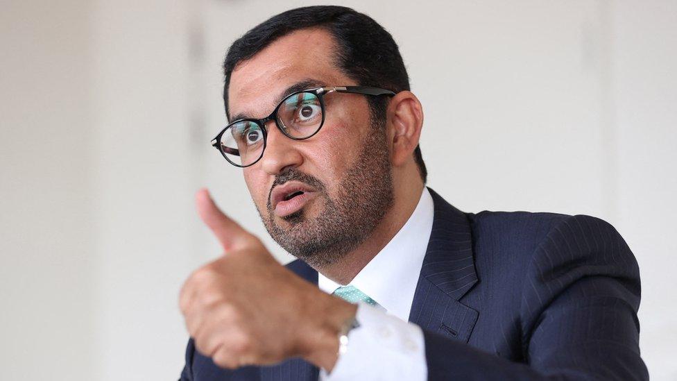 Sultan al-Jaber is chief executive of the UAE's state oil company and president of this year's COP28