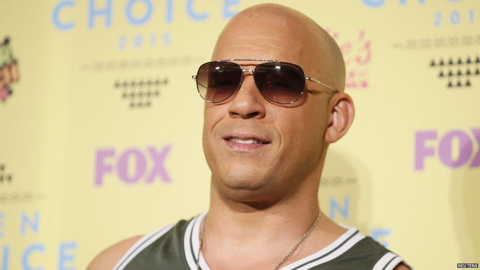 Vin Diesel hits back at body-shamers in Instagram photos showing his abs -  BBC News