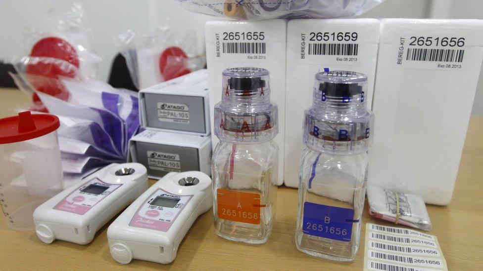 anti-doping kits