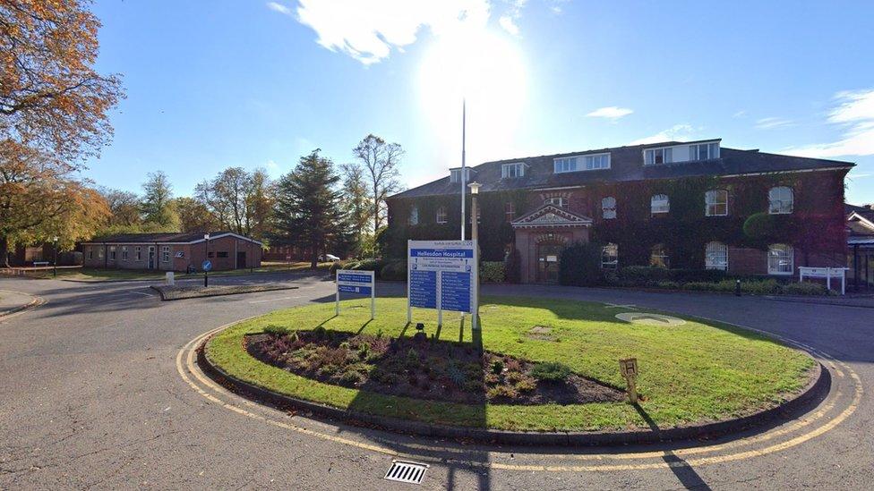 Hellesdon Hospital, HQ of Norfolk and Suffolk NHS Foundation Trust