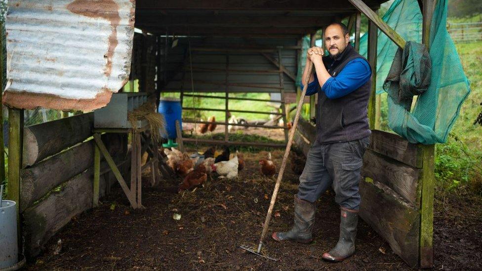 Muslim farmer Muhsen Hassanin