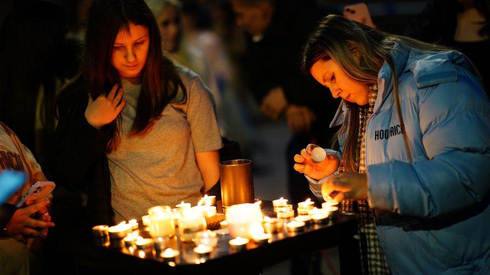 Vigil in Bristol