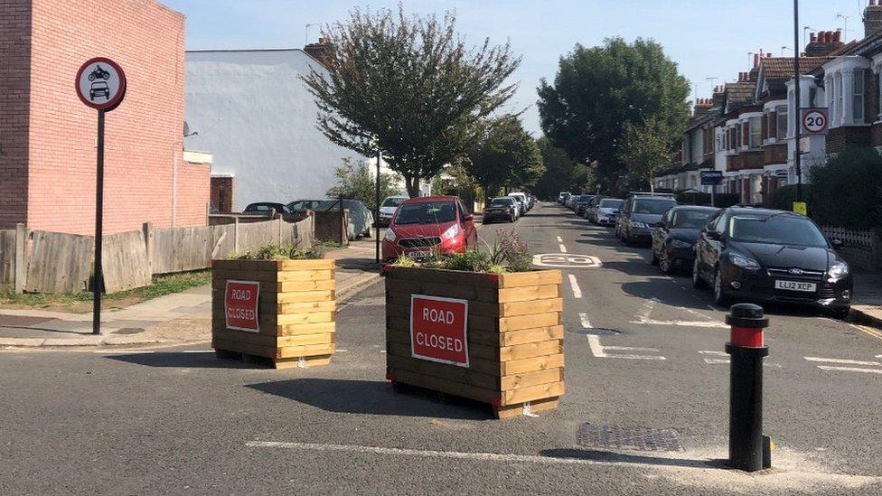 Planters in Ealing