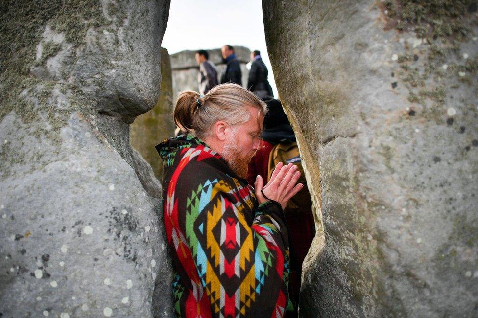 Summer solstice at Stonehenge, England