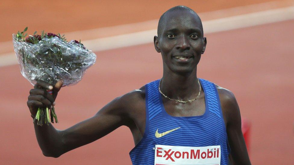 Asbel Kiprop of Kenya