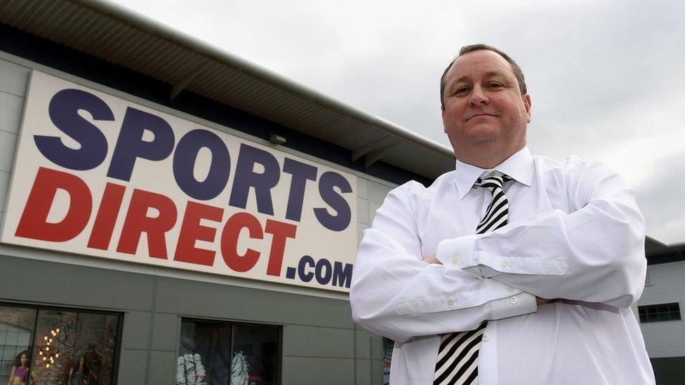 Sports Direct's Mike Ashley