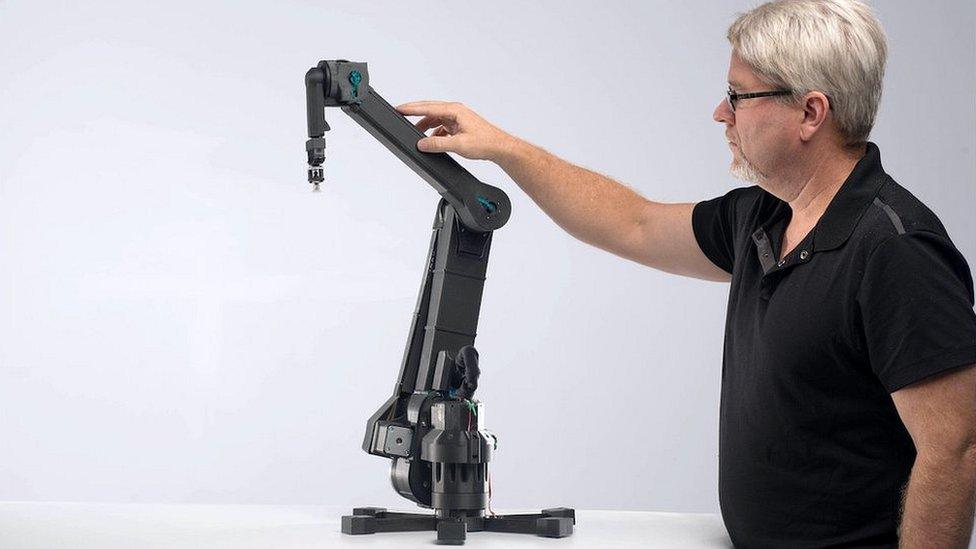 The Dexter robotic arm from Haddington Dynamics