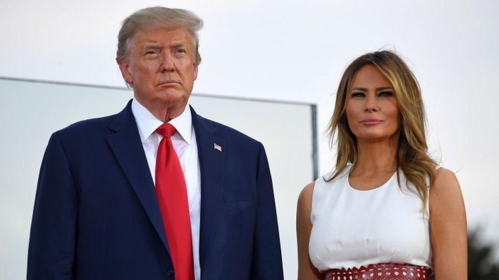 Donald and Melania Trump