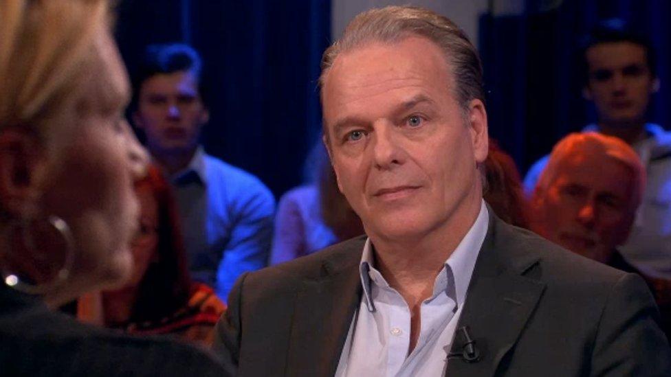 Wierd Duk on Dutch talks show Pauw in November