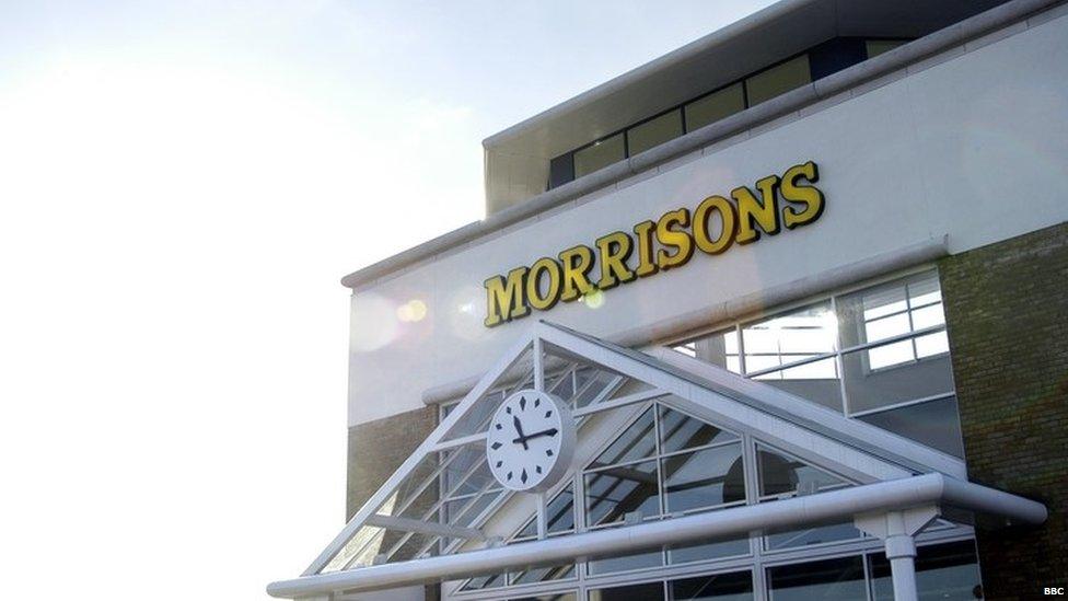 Large Morrisons' store