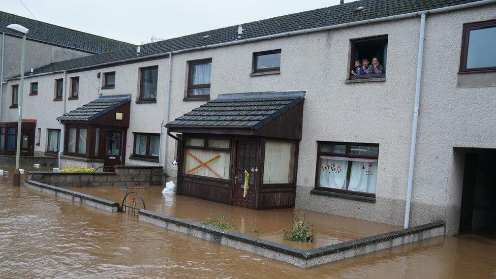 Houses in Brechin