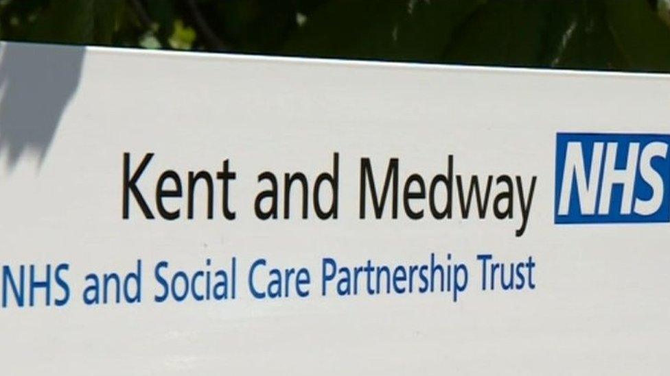 NHS trust sign