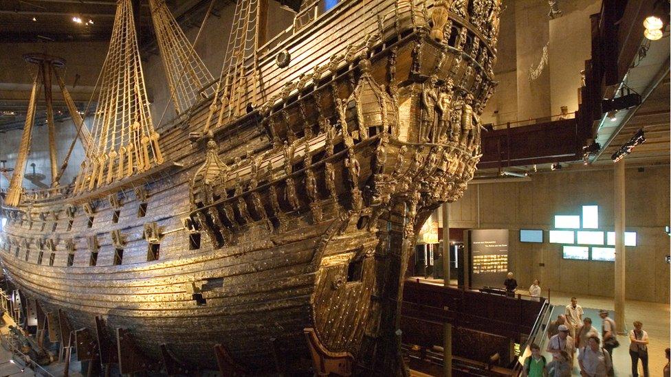 The Vasa ship in Sweden