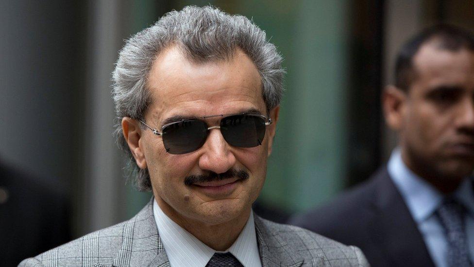 Saudi Arabian Prince Alwaleed bin Talal in London in July 2, 2013.