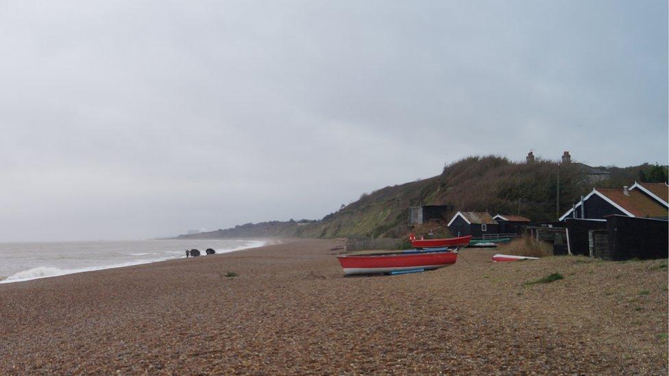 Dunwich beach