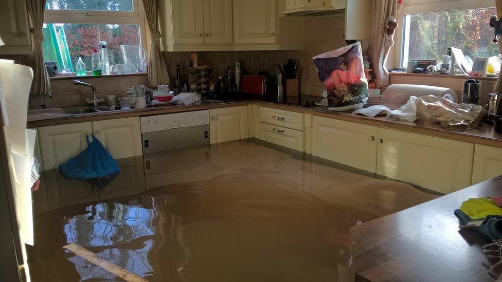 Flooded home Fermoy