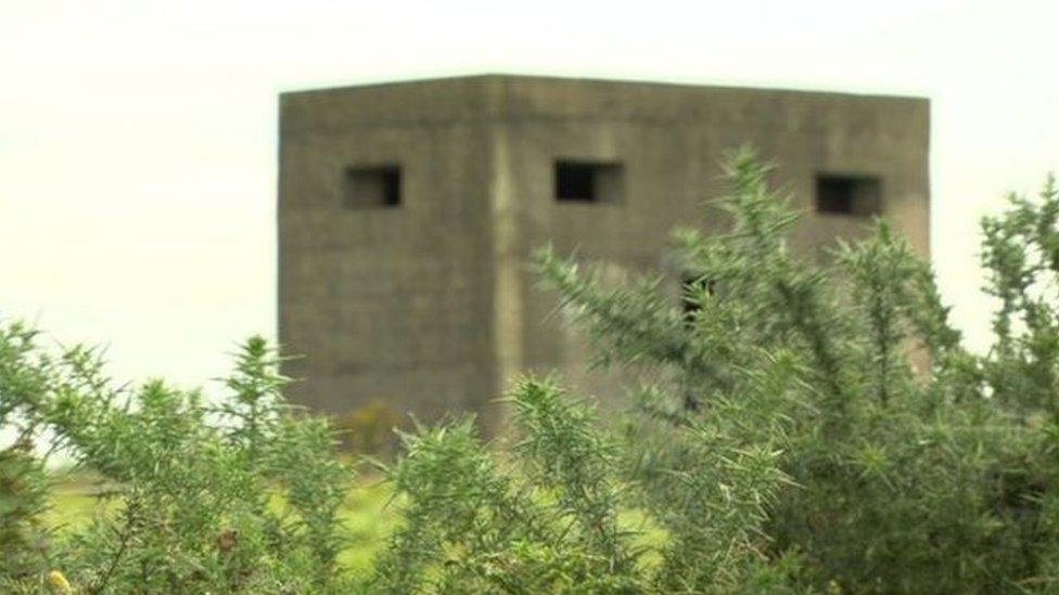 Ballykinler Army base lookout tower