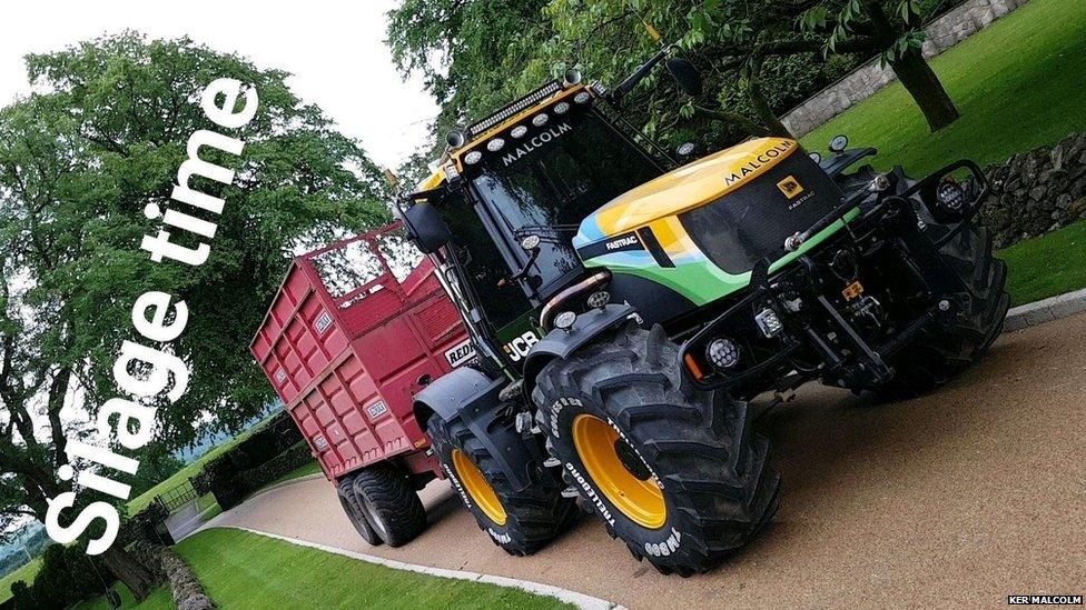 Ker Malcolm's JCB Fastrac 2140