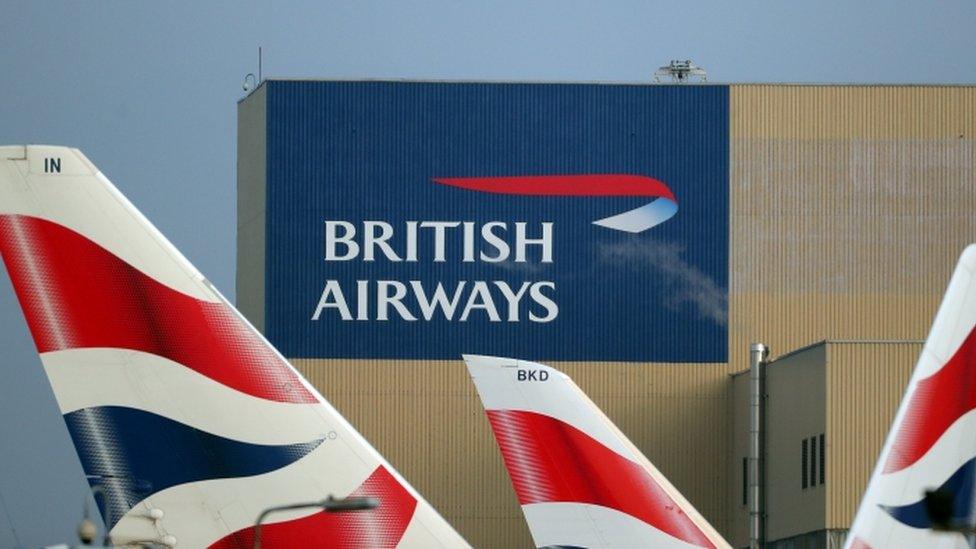 British airways sign