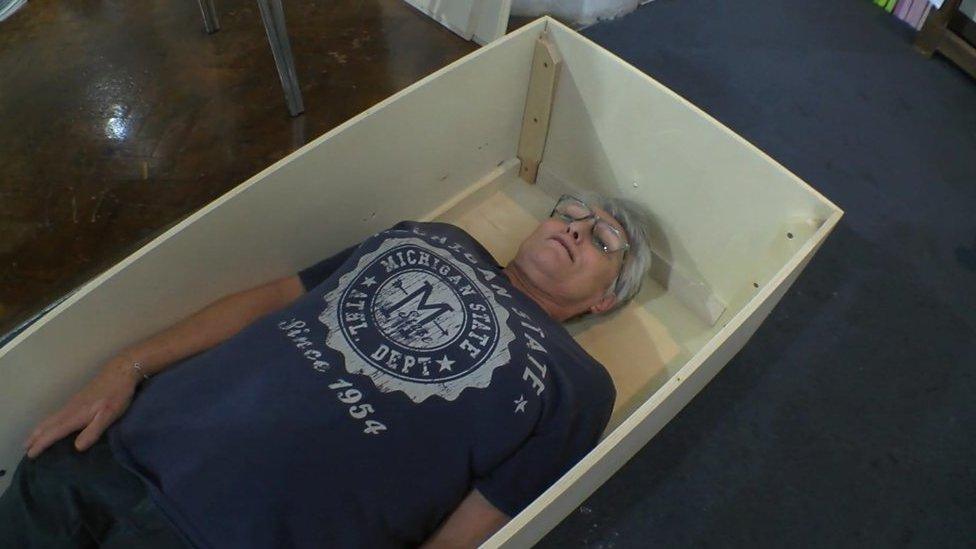 Death isn't easy to talk about, but London now has a 'Coffin Club' where people plan their final farewell.