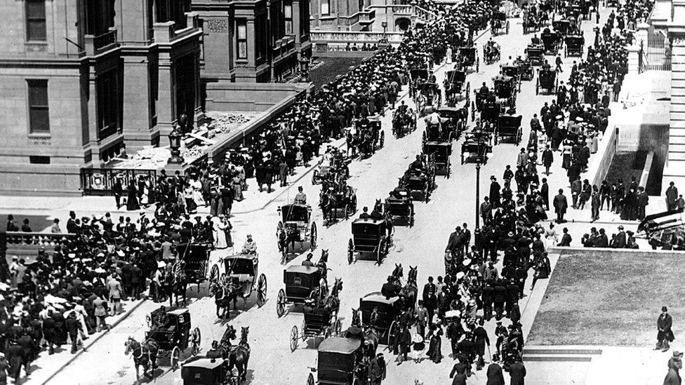 5th Avenue in New York in 1900