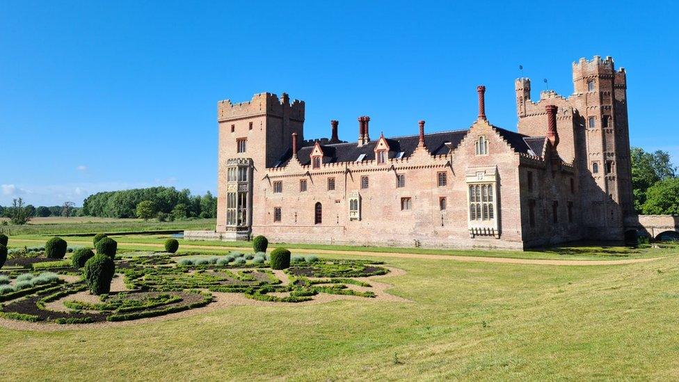 Restored Oxburgh Hall