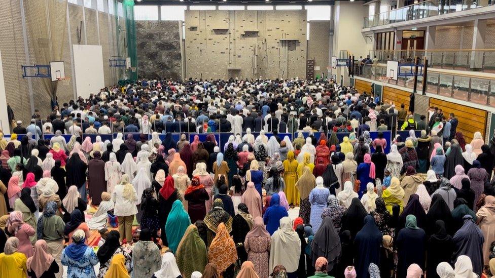 Eid prayers