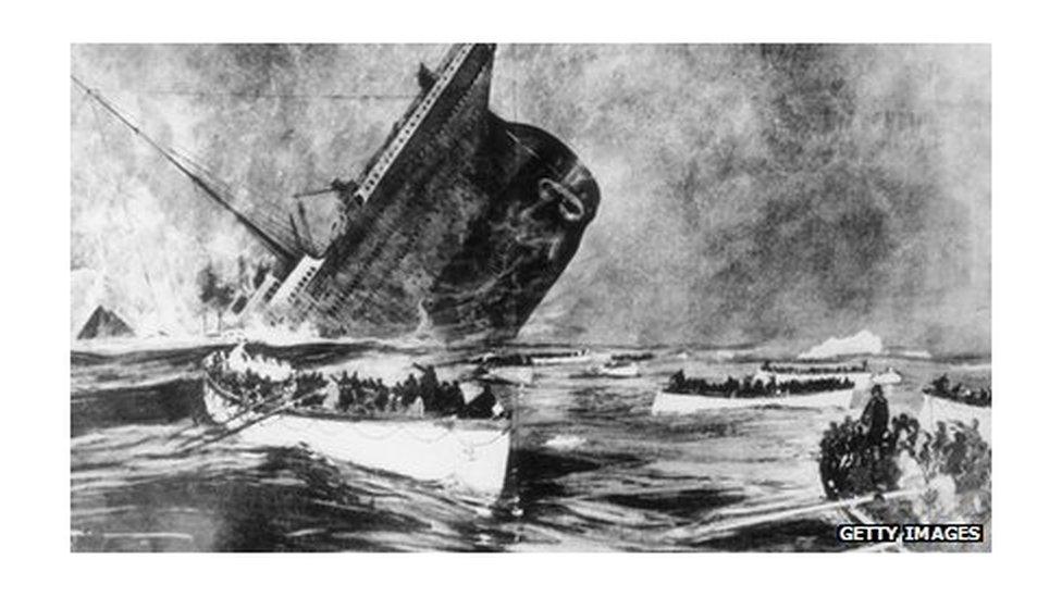 Titanic sinking